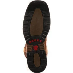 Rocky Men's Original Ride Steel Toe WP Western Boot- Brown- RKYW041 -Boot Shop rocky mens original ride steel toe wp western boot brown rkyw041 2