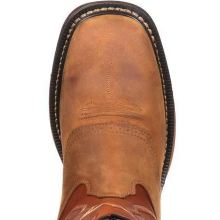 Rocky Men's Original Ride Waterproof Western Boot - Brown - RKYW039 7 Rocky Men's Original Ride Waterproof Western Boot - Brown - RKYW039 - Image 5