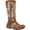 Rocky Men's Retraction 17" WP Side Zip Snake Hunting Boot Camo RKS0243 -Boot Shop rocky mens retraction 17 wp side zip snake hunting boot camo rks0243