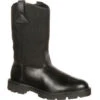 Rocky Men's Warden Pull-On Wellington Duty Boot - Black - FQ0006300 -Boot Shop rocky mens warden pull on wellington duty boot black fq0006300