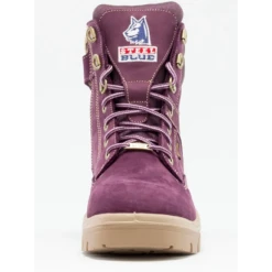 Steel Blue Women's Southern Cross Side Zip Steel Toe Work Boot - Purple - 892861 -Boot Shop sc 1