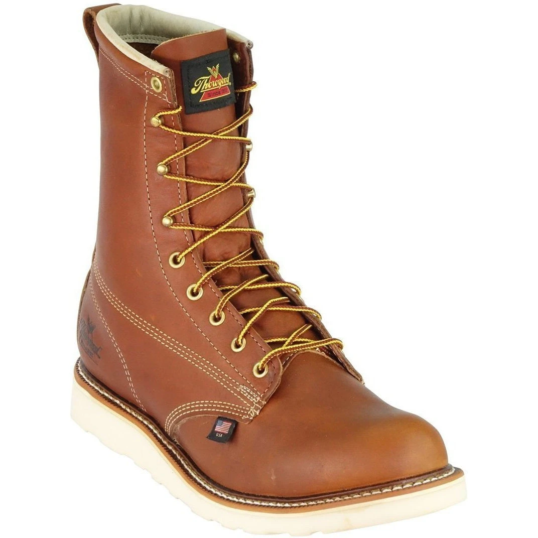Thorogood Men's USA Made Amer. Heritage 8" Stl Toe Wedge Work Boot 804-4364 6 Thorogood Men's USA Made Amer. Heritage 8" Stl Toe Wedge Work Boot 804-4364 - Image 4