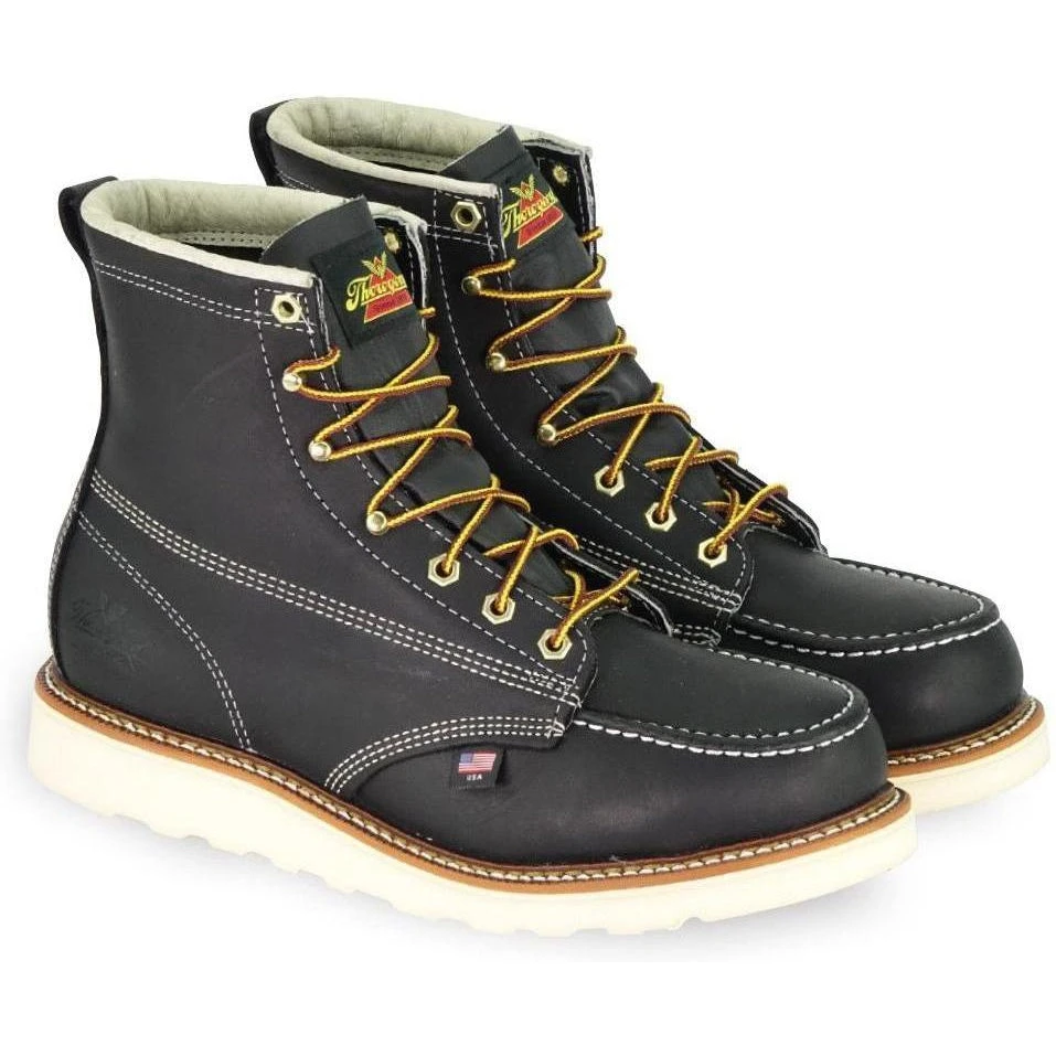Thorogood Men's USA Made American Heritage 6" Wedge Work Boot - 814-6201 3 Thorogood Men's USA Made American Heritage 6" Wedge Work Boot - 814-6201