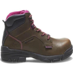 Wolverine Women's Merlin 6" Comp Toe WP EH Work Boot - Brown - W10383 -Boot Shop wolverine womens merlin 6 comp toe wp eh work boot brown w10383 6