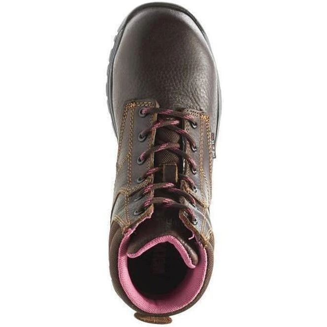 Wolverine Women's Piper 6" Comp Toe WP EH Work Boot - Brown - W10180 8 Wolverine Women's Piper 6" Comp Toe WP EH Work Boot - Brown - W10180 - Image 6